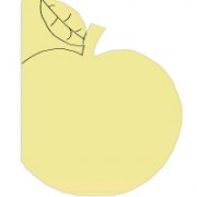 Ecrans urinoirs enfants Forme Pomme - Dimensions ( L x H ) : 750 x 750 mm