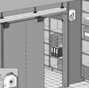 Enrouleur avec amortisseur