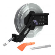 Enrouleur tuyau / flexible aspirateur pro - Longueur flexible : 15m