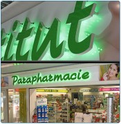 Enseigne magasin retro-éclairée