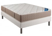 Ensemble Someo Matelas Chenonceau Royal Sommier Villandry Pieds-140x200
