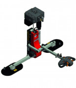 Manipulateur bois à 2 ventouses - Capacité de levage 250 kg - Basculement 90°