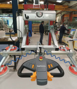 Manipulateur 4 ventouses pour plaques de verre 250 kg - Inclinaison 90°