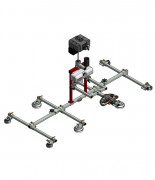 Manipulateur à 8 ventouses pour vitres 250 kg - Inclinaison 90°