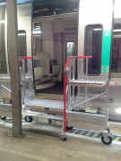 Escabeau d’accès wagon - Aluminium
