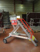Escabeau d'atelier basculant - 6 marches