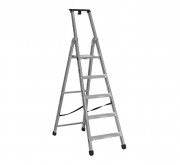 Escabeau fixe simple accès - Hauteur : 2,65 à 3,82 m - Charge : 150 kg