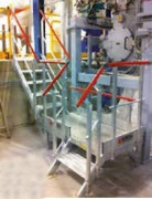 Escalier double accès - Longueur 1700 mm