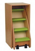 Escalier escamotable avec caisson - Dimensions (L x P x H) cm : 38,6 x 45,7 x 85