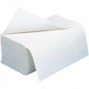 Essuie-Mains Blanc Enchevêtrés 22 x 35 cm - 2 plis 100 feuilles LCH - Pack de 100 feuilles essuie-main enchevetrées 22 x 35 cm