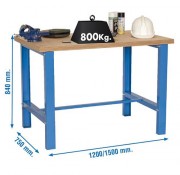 Etabli d’atelier simple