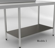 Etagère basse à claies ou pleine