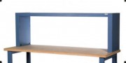 Étagère pour établi d'atelier - L. 1200 à 2000 x P400 x H650 mm