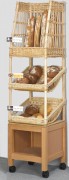 ?tagère mobile baguettes et pain