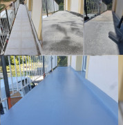 Etanchéité résine liquide pour terrasse, balcons, coursives,...