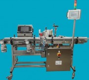 Étiqueteuse automatique industrielle sur-mesure - Disponible en deux versions : Inox ou Alu