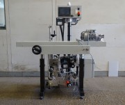 ?tiqueteuse double bande pour marquage flacons