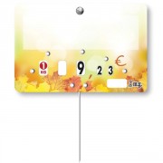 Etiquette cannelle pour crémeries