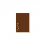 Etiquette dessin blé pour boulangeries - Dimensions : 60 x 40 cm