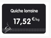 ?tiquette pour charcuteries noire