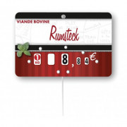 Etiquettes pour boucheries pique inox