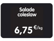 Étiquettes pour tous commerces PVC