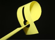 Etiquettes PVC à boucle - Dim. A12, A16 ou A22 - Ep. 0,2 mm