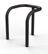 Etrier de protection à 3 pieds - En Acier galvanisé brut ou thermolaqué - H.869 mm x Diam.60 mm