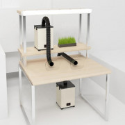 Mini extracteur portable de fumées de soudure 220V 70W 180m³/h