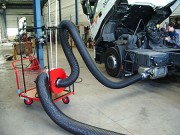 Extracteur de gaz d'échappement mobile - Débit 3500 m3/h