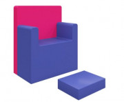 Fauteuil d'allaitement en mousse crèche