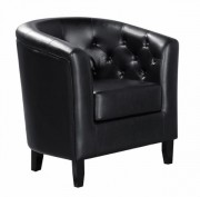 Fauteuil d'attente matelassé