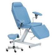 Fauteuil de prélèvement à hauteur variable hydraulique