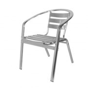 Fauteuil de terrasse aluminium