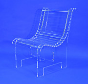 Fauteuil en Plexiglas