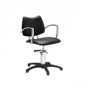 Fauteuil pour banc de coiffage - Dimensions du fauteuil (L x P x H) : 57 x 60 x 83/95 cm