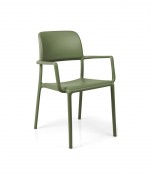 Fauteuil restaurant plastique RIVA