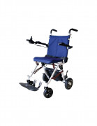 Fauteuil roulant électrique pliable - Ultra léger 18 kg - Vitesse : 6 km/h - Autonomie : 20 km