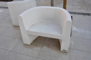 Fauteuil urbain en béton