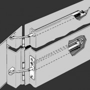 Ferme-portes tubulaires ATS - Ferme-portes tubulaires pour portes battantes d'ascenseurs