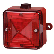 Feu flash LED ATEX - IP66 - Tension : 24 VCC - Dimensions : 86 x 86 x 93 mm