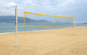Filet de beach volley compétition - Compétition beach volley - Dimensions : 8,50 x 1 m - Traité anti-UV