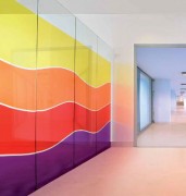 Film de couleurs pour vitre