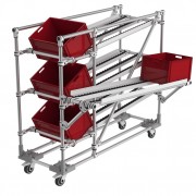 Flow rack Lean Manufacturing