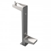 Fontaine à boire en acier