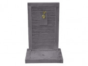 Fontaine en pierre murale - Dim. L57 x P42 x H87 cm