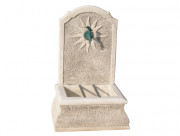 Fontaine murale en pierre reconstituée de jardin