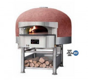Four à bois ou gaz - Capacité jusqu'à 15 pizzas - Production jusqu'à 180 p/h - Avec chauffage au sol
