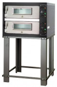Four à pizza professionnel 2 chambres 12 pizzas