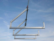 Fourche à lattes 3 griffes pour charpente - Longueur 2000 mm x Largeur griffes 1250 mm - Charge : 350 kg